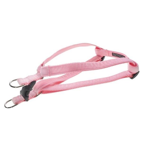 Sassy Dog Wear Sassy Dog Wear VELVET PINK3-H Velvet Pink Dog Harness - Adjusts 18 - 24 in. - Medium VELVET PINK3-H